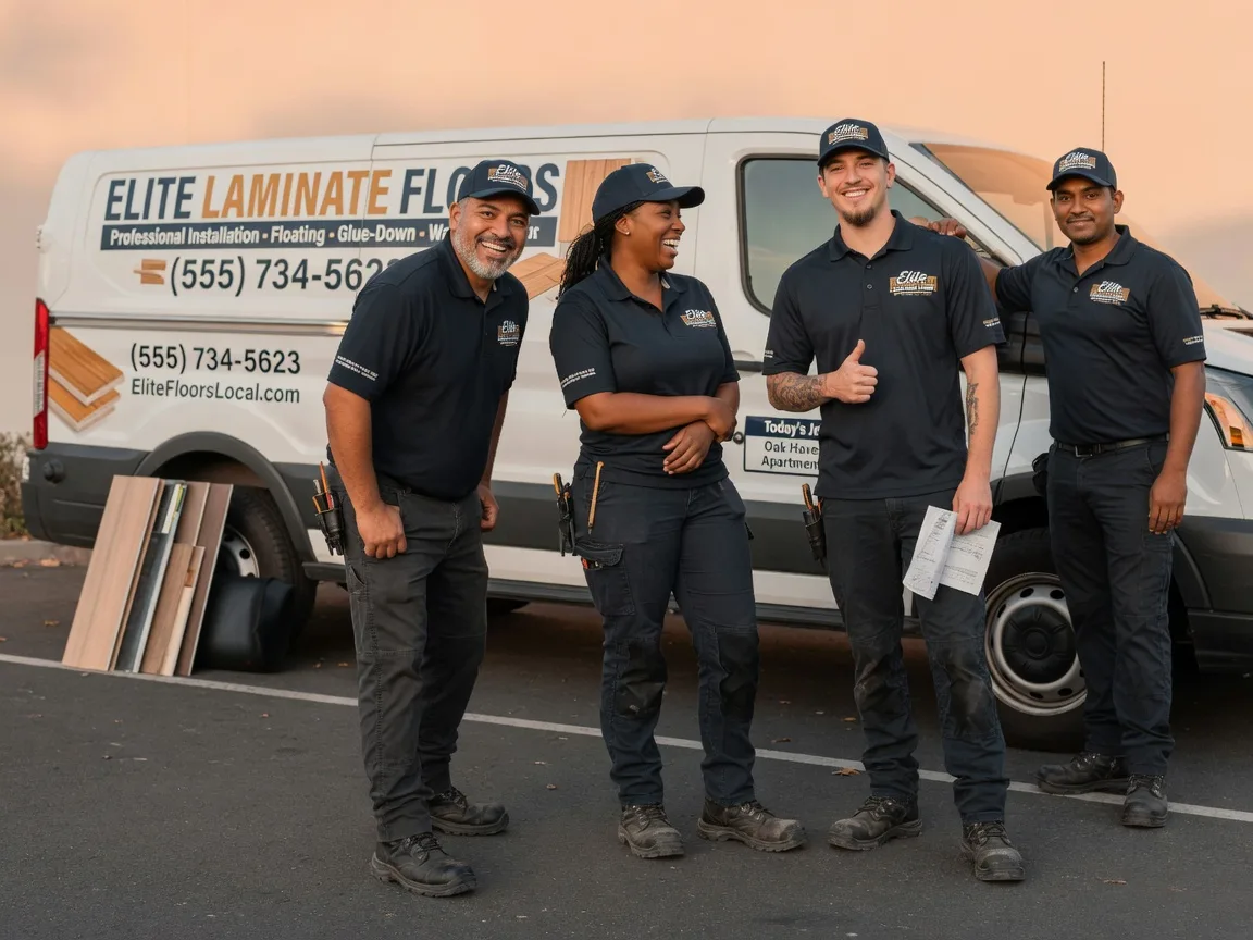 Laminate flooring installation company in Bremen, IN